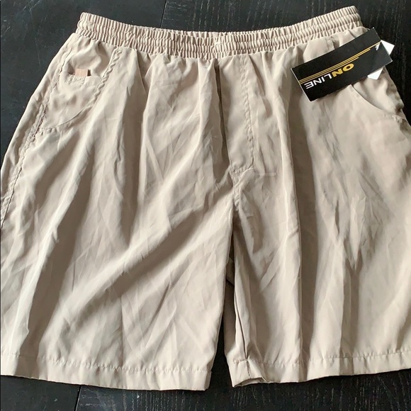 jcpenney mens elastic waist shorts